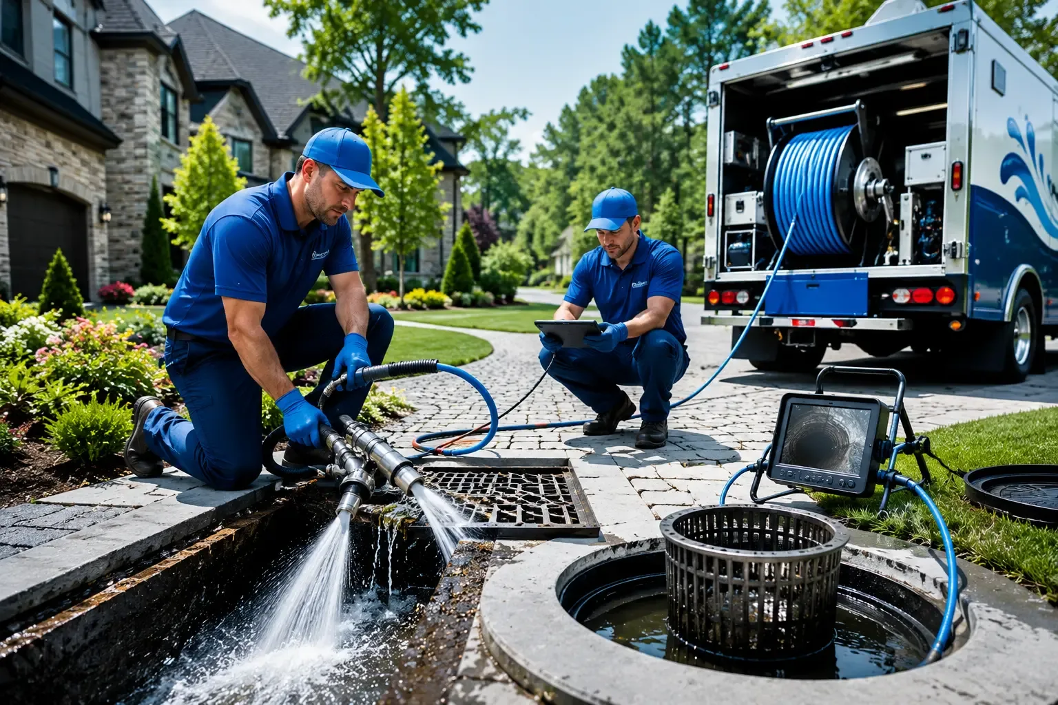 Local outdoor drain cleaning professionals in Chester, ID